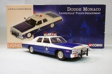Corgi - DODGE MONACO Lionelville Police Department réf. US06007 BO 1/43