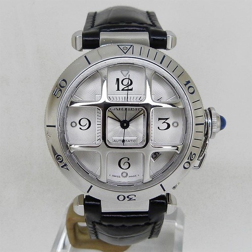 Montre cartier w3105955 pasha - montre,