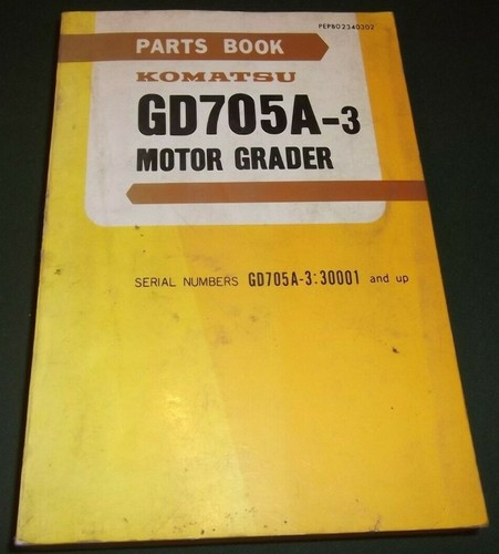 Manuel pièces grader moteur - pièces,