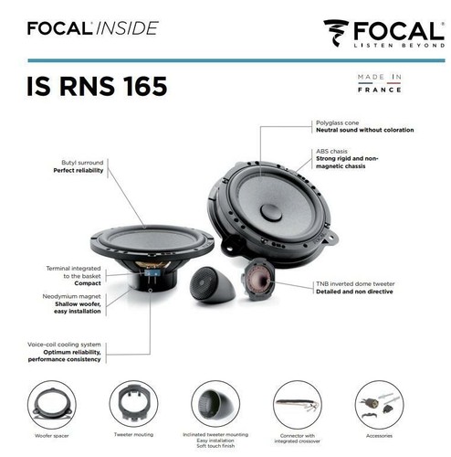 Focal isrns165 cm speaker - 16.5,