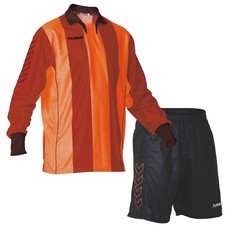 C -Ensemble Maillot Short Gardien de But Foot Orange / Rouge   Hummel Taille XXL