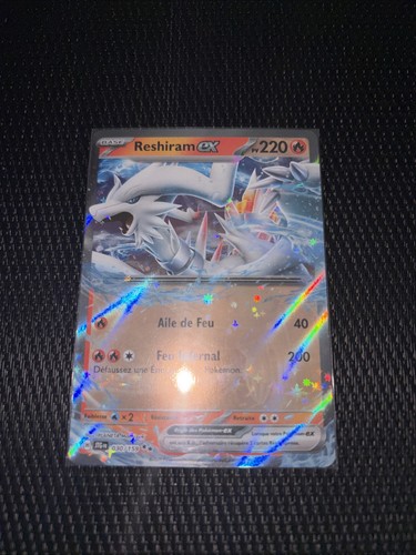 Carte pokémon reshiram - carte,