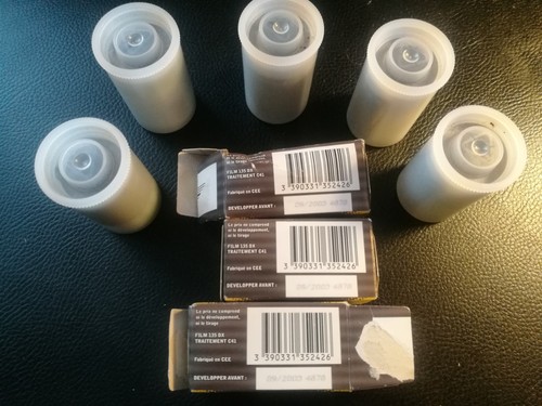 Lot pellicules argentiques - 9,