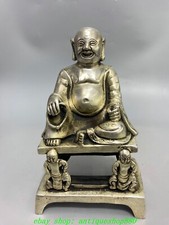 6.3''Old Chinese Bronze Silver