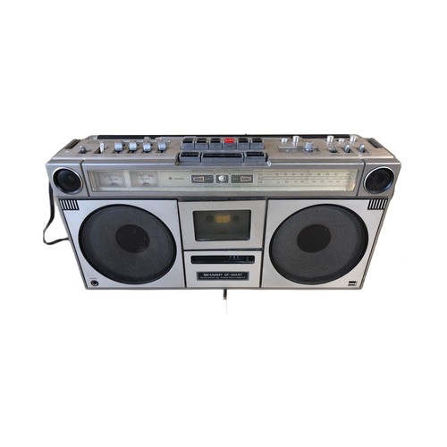 Sharp 202st vintage boombox - gf-202st,