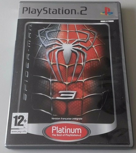 Jeu ps2 spider - jeu, complet