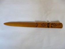 PO/ coupe papier en bois