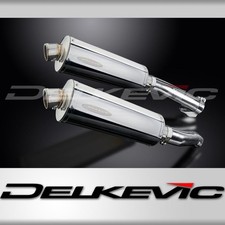 KAWASAKI Z1000 2010-2020 Echappement Silencieux 350mm Ovale Inox