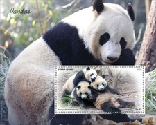 2022/08- SIERRA LEONE- PANDAS II         1V complet set    MNH **