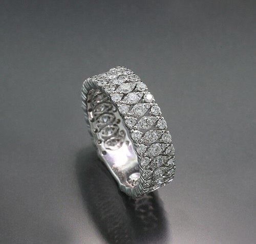 Bague éternité diamant - diamant, 1,85