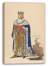 Toile/Cadres Sergey Sudeykin - Roi et armoiries