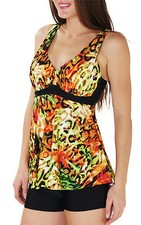 maillot de bain tankini/shorty