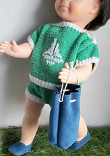 sac de plage et chaussures poupée Modes et Travaux 40cm