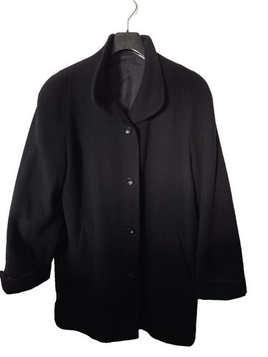 Manteau noir canda femme - manteau,
