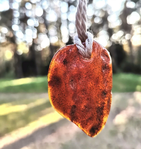 Pendentif ambre naturel la - ambre,