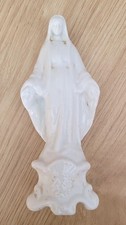 Vierge ancienne en faïence -