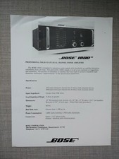  Bose 1800 professional solid