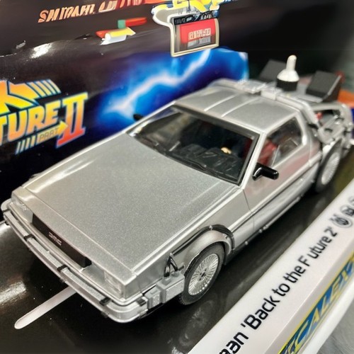 Slot car delorean retour - car,