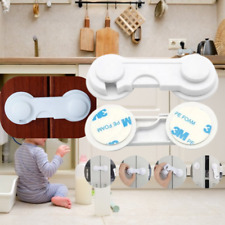 Bloque-Tiroir & Porte Sécurité Bébé  Verrou Enfant Adhésif 3M Amovible 6 pièces