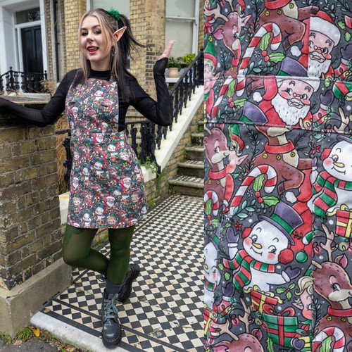 Run and fly robe pinafore - run,
