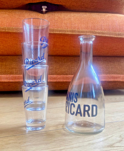Carafe ricard 4 verres - carafe,