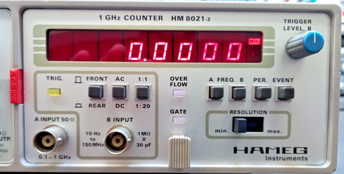 Hameg 8021 counter - hameg, 8021-2