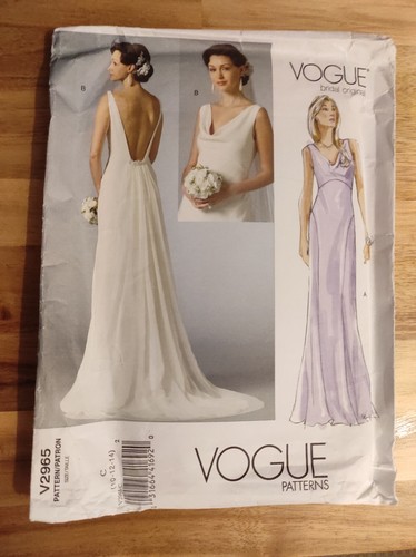 Patron couture vogue v2965 - patron,