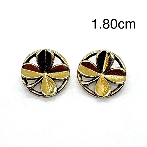 Lot boutons trèfle - 2,