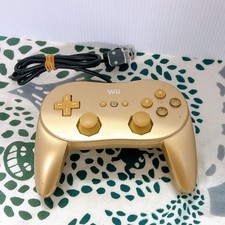 Manette Wii Classic Pro Gold