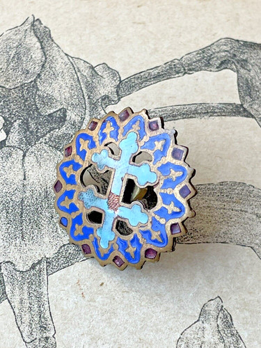 Ancien insigne émaillé - ancien,