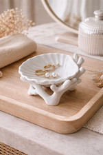 Vide Poche Coquillage Blanc