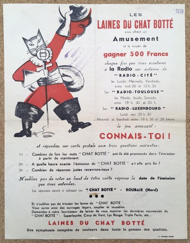 Publicité originale ancienne - originale,