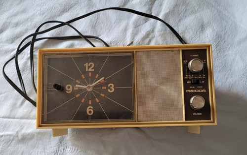 Vintage radio reveil precor - reveil,