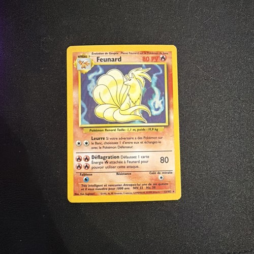 Carte pokémon feunard - feunard, 12/102
