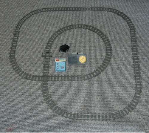 Lego train rails - rails, 9v