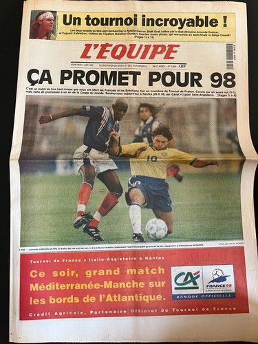 Equipe journal 06 - l'equipe, 4/06/1997