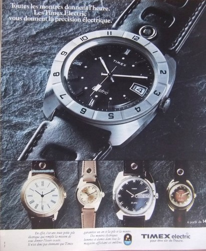 Publicité 1976 montres - 1976,