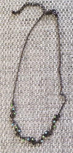 Collier fantaisie turquoise - , et