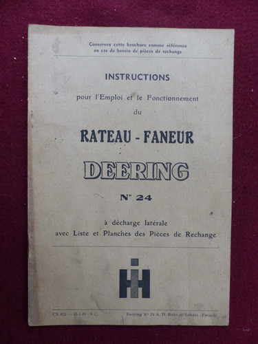 Instruction emploi - instruction, et