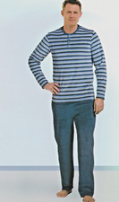 PYJAMA HOMME VELOURS COL ROND