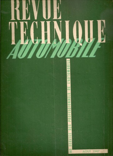 Revue technique automobile - revue,