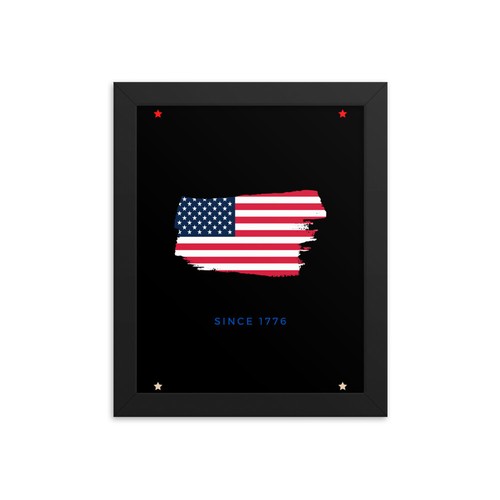 1776 framed poster - 1776,