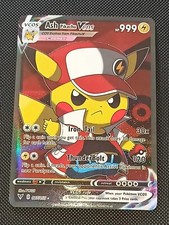 PIKACHU POKEMON SACHA ASH PIKA CARTE CARD PRISM HOLO FLASH MANGA ANIME KAWAII