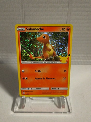 Carte pokémon salamèche 25 - carte,