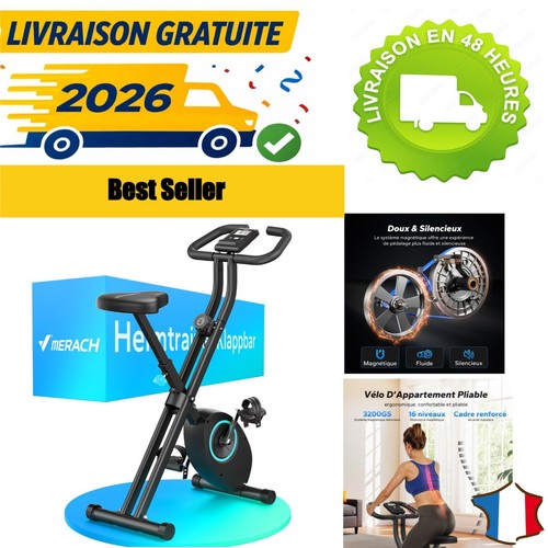 Vélo appartement pliable - vélo,