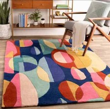 Tapis moderne abstrait