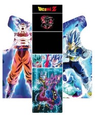 Stickers Borne Arcade (Mame ou Euro ou Personnalisé) - Dragon Ball VEGETA