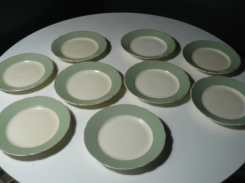 Lot assiettes plates - 9,