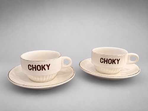Lot tasses choky avec - lot,