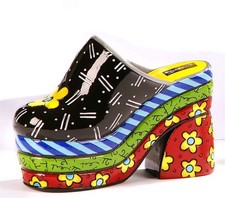 Romero Britto "Clog" Pop Art -